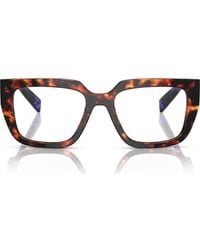Prada - 52Mm Irregular Optical Glasses - Lyst