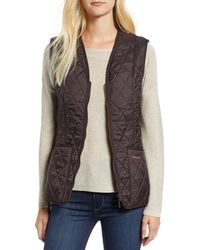 Barbour - Betty Quilted Fleece Lined Vest - Lyst