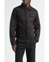 JKEEFER - Jacob Type 3 Cotton Trucker Jacket - Lyst