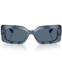Jimmy Choo - 53Mm Rectangular Sunglasses - Lyst