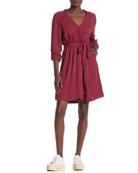 velvet heart striped dress