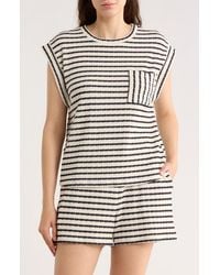 Bobeau - Cap Sleeve Top - Lyst