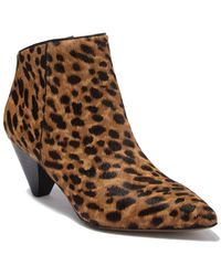 franco sarto reeve bootie leopard