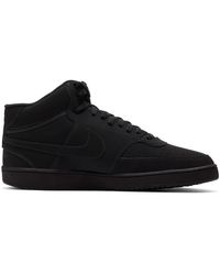 Nike Leather Court Royale Mid Sneaker In White For Men Lyst