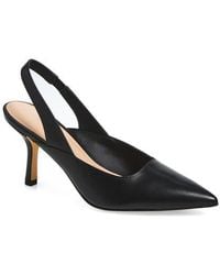 Stuart Weitzman - Zuri Slingback Leather Pump - Lyst