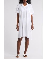 Nordstrom Rack - Everyday Button-Down Beach Cover-Up Tunic - Lyst