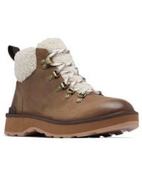 Sorel - Hi-Line Cozy Lace-Up Hiking Boot - Lyst