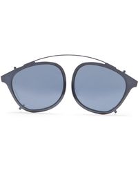 dior 49mm round sunglasses