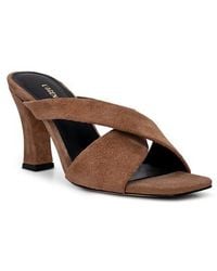 L'Agence - Mirabelle Slide Sandal - Lyst