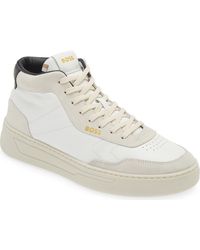 BOSS - Baltimore High Top Sneaker - Lyst