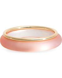 Nordstrom Rack - Set Of 2 Metal & Frosted Resin Bangle Bracelets - Lyst