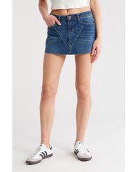 PTCL - Denim Miniskirt - Lyst