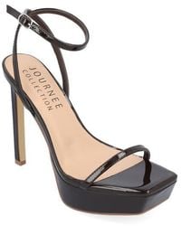 Journee Collection - Telilah Strappy Platform Sandal - Lyst