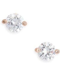 Kate Spade - Brilliant Statements Duo Prong Stud Earrings - Lyst