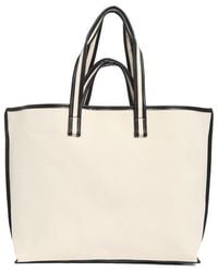 BCBGMAXAZRIA - Double Handle Canvas Tote Bag - Lyst