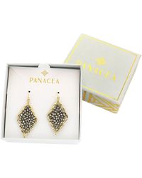 Panacea - Crystal Bead Drop Earrings - Lyst