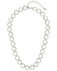 Sterling Forever - Molten Chain Necklace - Lyst