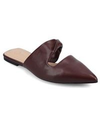 Journee Collection - Enniss Flat Mule - Lyst