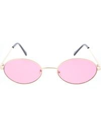 BCBGeneration - 58Mm Slim Metal Oval Sunglasses - Lyst