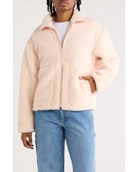 Thread & Supply - Corduroy & Faux Shearling Jacket - Lyst