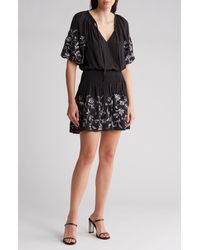 Ramy Brook - Keanu Embroidered Floral Dress - Lyst