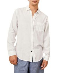 Rails - Wyatt Relaxed Fit Solid Button-Up Shirt - Lyst