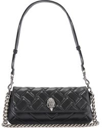 Kurt Geiger - Small Long Kensington Quilted Leather Shoulder Bag - Lyst