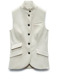 Rag & Bone - Slade Ponte Vest - Lyst