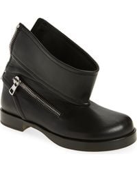 JW Anderson - Biker Foldover Shaft Bootie - Lyst