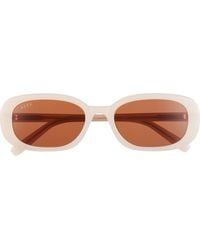 DIFF - Cove Oval Sunglasses - Lyst