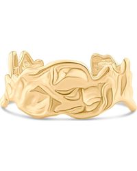 Jardin - Organic Molten Cuff Bracelet - Lyst
