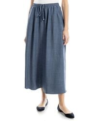 Max Studio - Textured Crop Maxi Skirt - Lyst