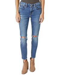 Lucky Brand - Ava Ripped Mid Rise Skinny Jeans - Lyst