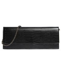 BCBGMAXAZRIA - Chain Strap East/West Clutch - Lyst