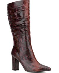 New York & Company - Earla Ruched Shaft Boot - Lyst