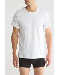 Calvin Klein - Crew Neck T-shirt - Pack Of 4 - Lyst