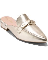 Cole Haan - Piper Bow Pointed Toe Mule - Lyst