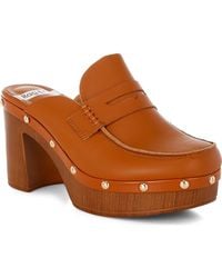 Rag & Co - Lycra Stud Platform Mule - Lyst