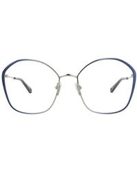 Chloé - Core 56Mm Round Optical Glasses - Lyst