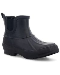 Chooka - Waterproof Faux Fur Lined Chelsea Rain Boot - Lyst