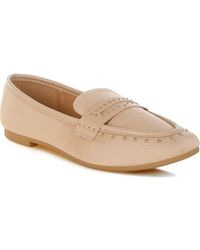 LONDON RAG - Lumina Penny Strap Studded Loafer - Lyst