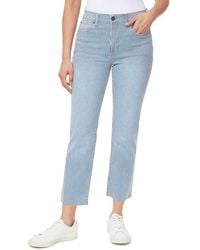 Kensie - High Rise Slim Jeans - Lyst