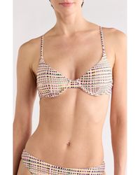 Volcom - Crossed Path Wire Bikini Top - Lyst