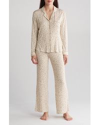 Nordstrom - Tranquility Long Sleeve Shirt & Pants Two-piece Pajama Set - Lyst