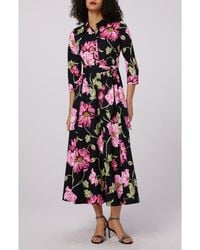 Diane von Furstenberg - Blaine Floral Shirtdress - Lyst