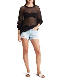 VYB - Oversize Crochet Cover-up Tunic - Lyst