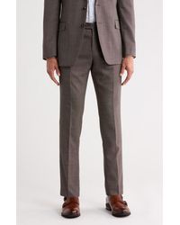 Original Penguin - Slim Fit Flat Front Dress Pants - Lyst