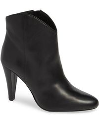 halogen leather boots