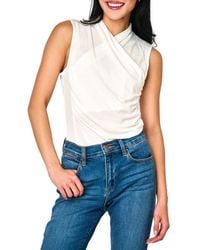 Gibsonlook - Side Cinch Wrap Tank - Lyst
