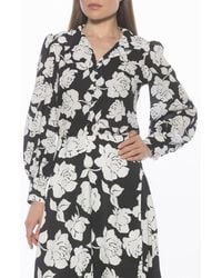 Alexia Admor - Rah Covered Button-Down Top - Lyst